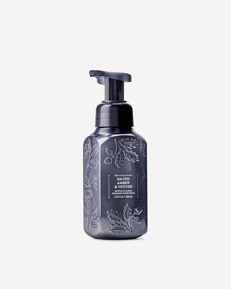 Foaming Hand Soap Salted Amber & Vetiver
