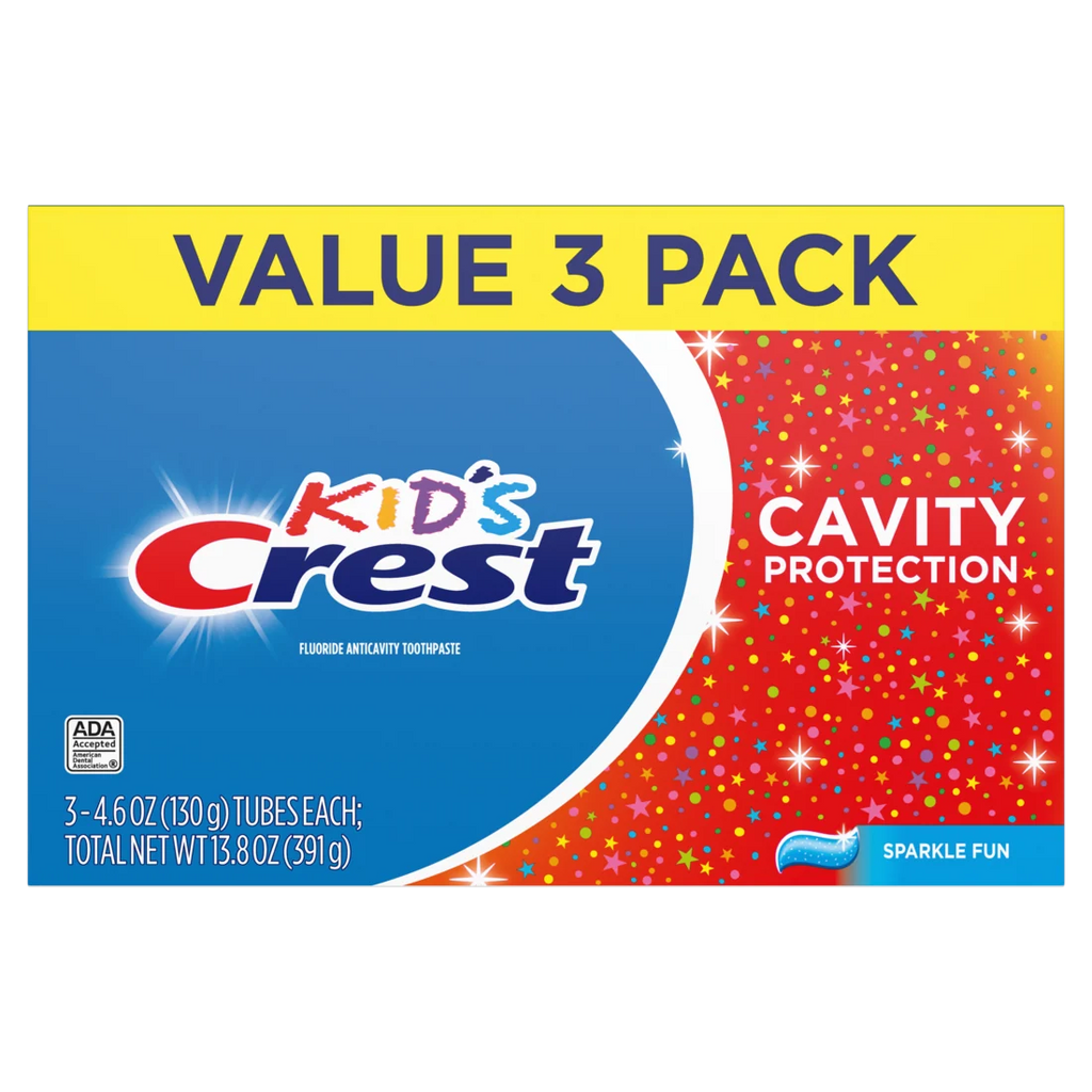 Crest Kid's Cavity Protection Toothpaste 3 Pack