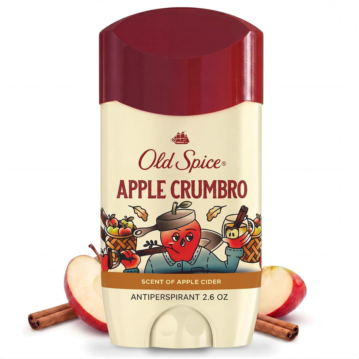 Old Spice deodorant Apple Crumbro