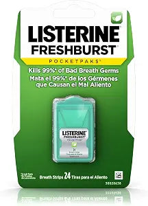 Listerine Freshburst Pocketpaks Fresh Breath Strips