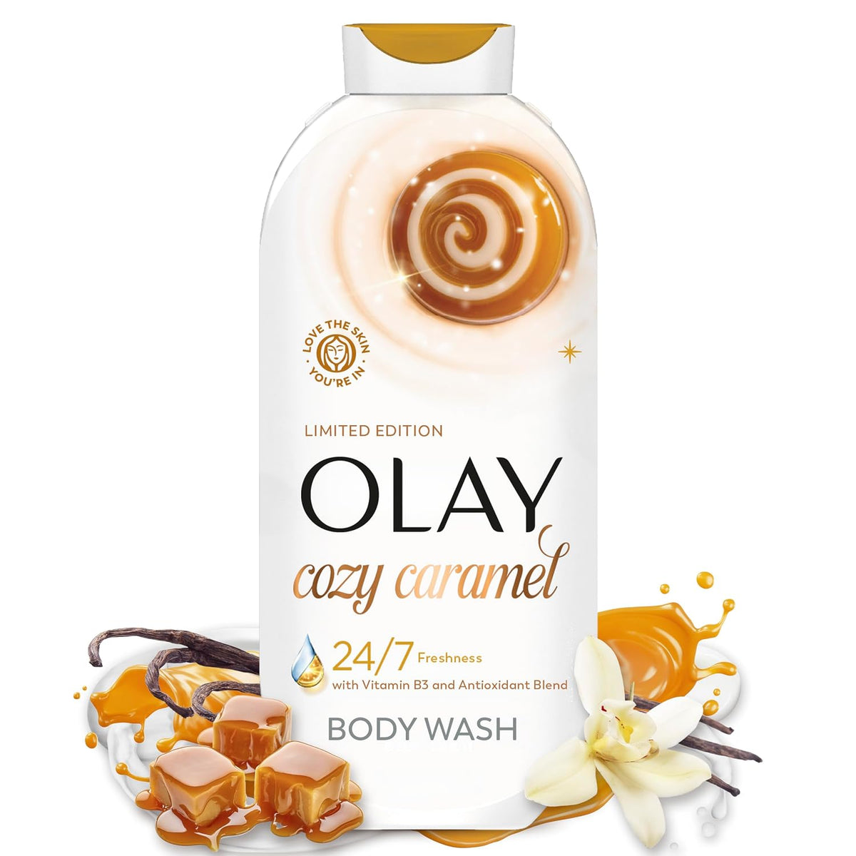 Olay Body Wash 22oz Cozy Caramel