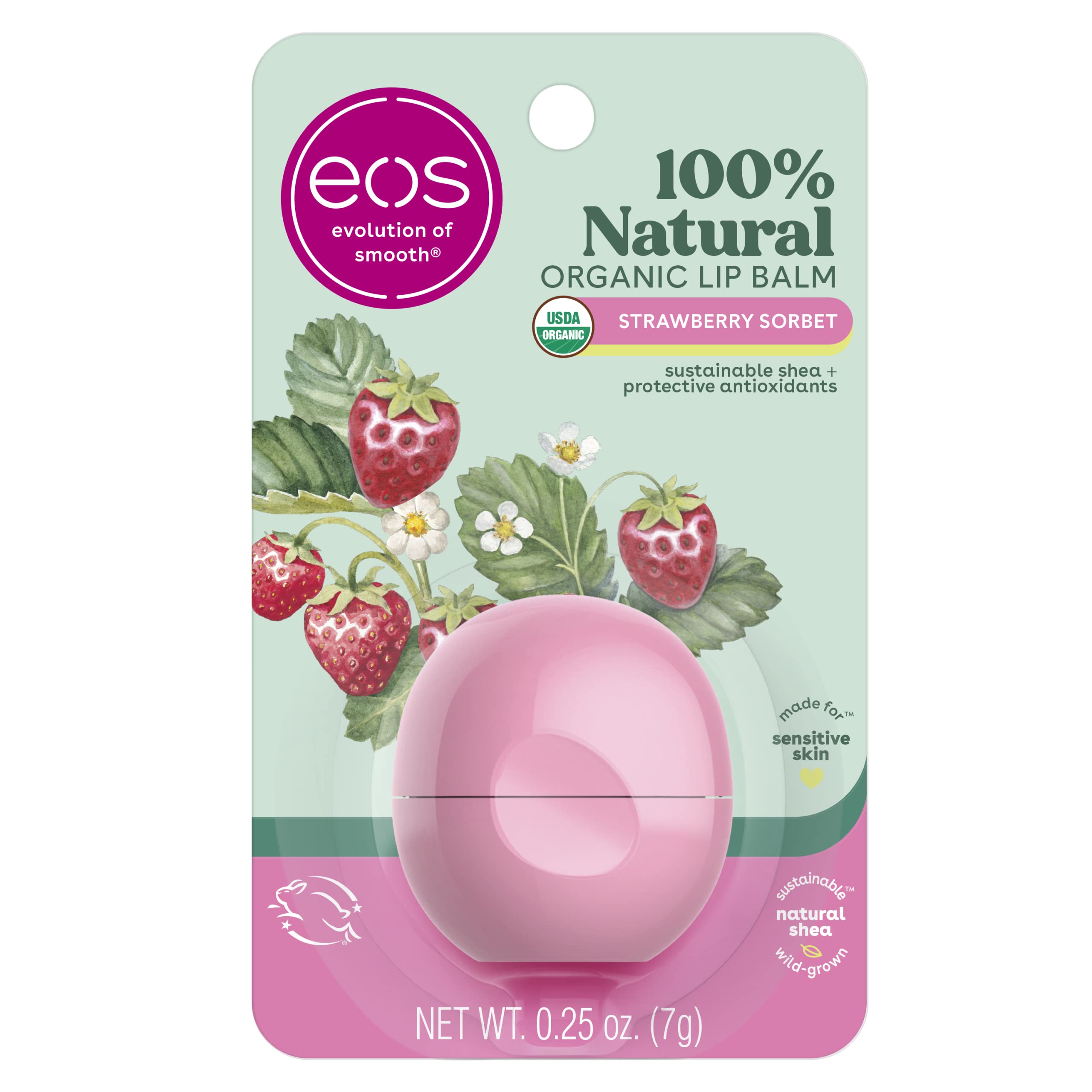 EOS Lip Balm Strawberry Sorbet