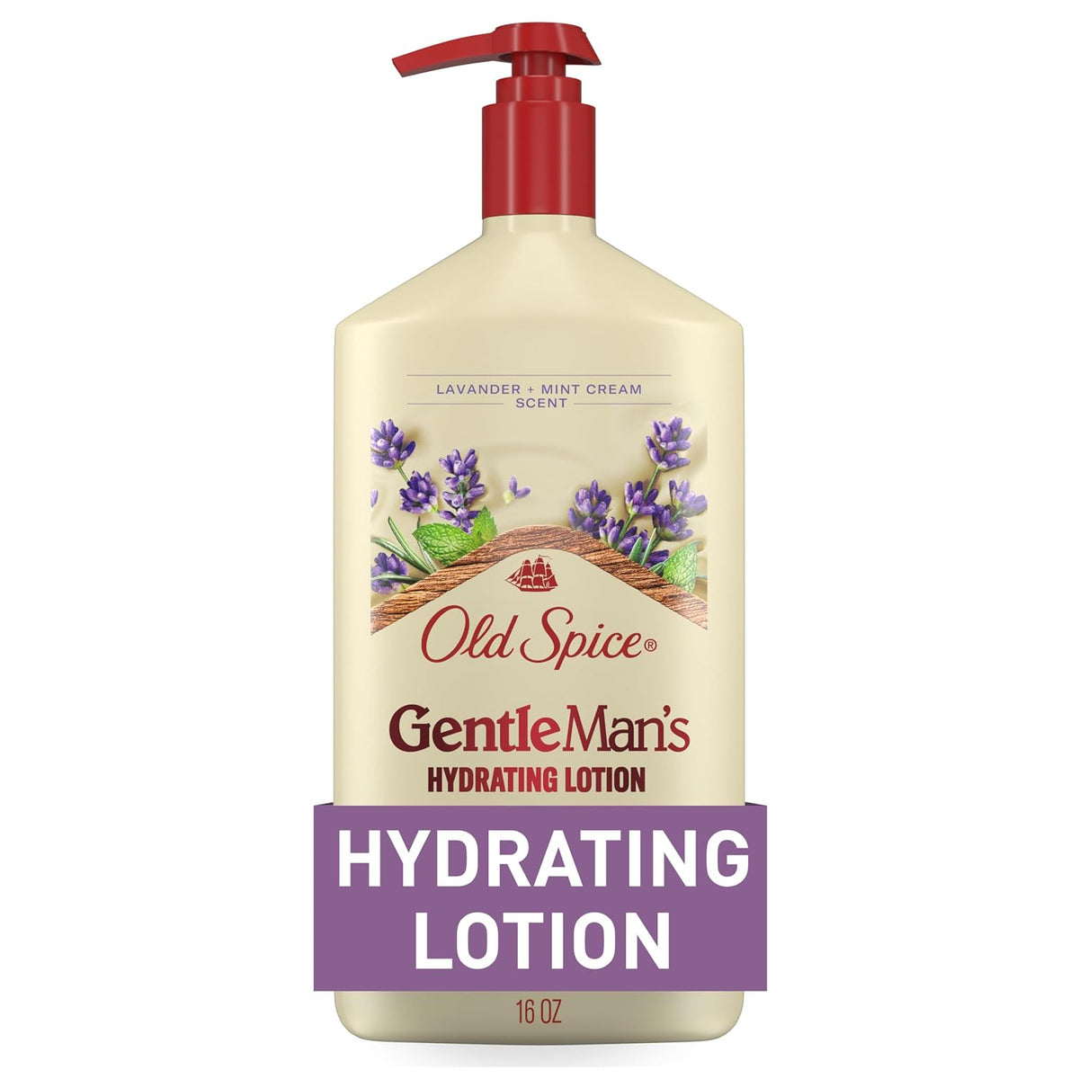 Old Spice Hand, Face & Body Lotion Lavender & Mint