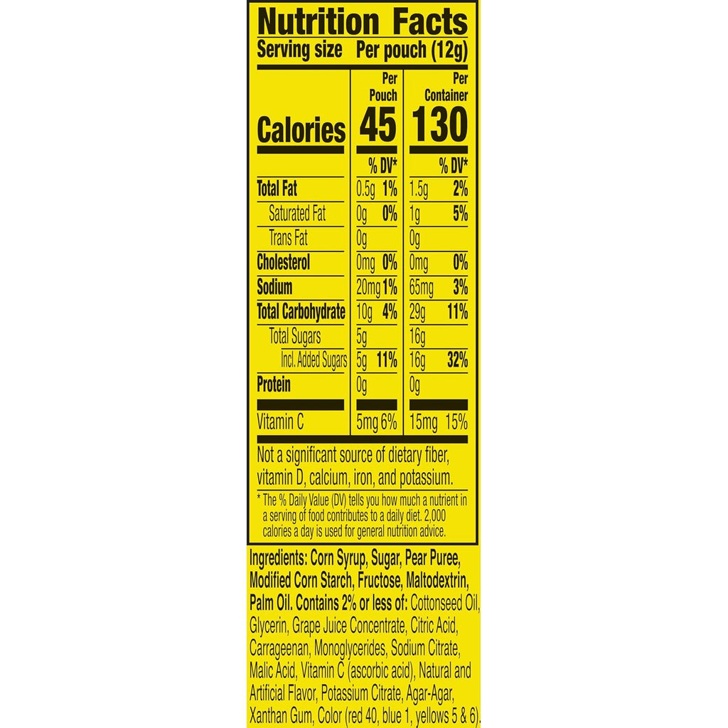 Gushers Tropical Fruit Flavored Snacks, Mini Pouches, 3 ct, 1.32 oz
