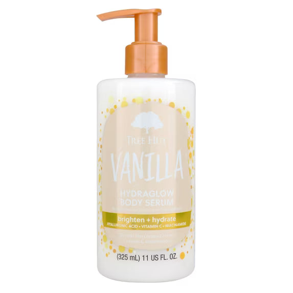 Tree Hut Hydraglow Vanilla Body Serum & Lotion, 11 Fl Oz