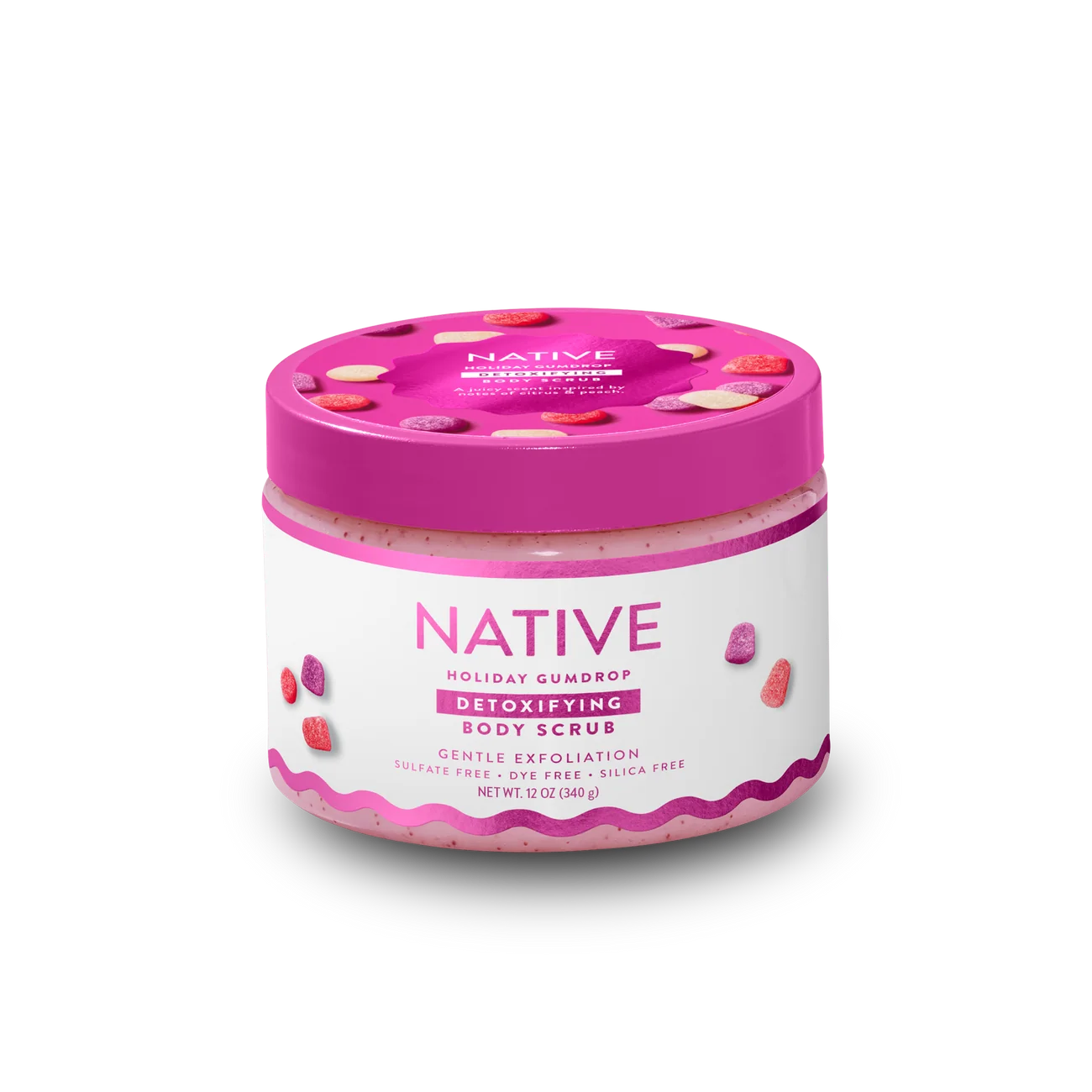 Native Body Scrub Holiday Gumdrop
