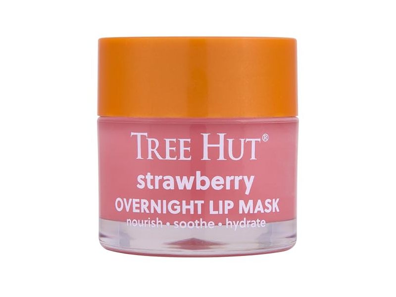 Tree Hut Strawberry Overnight Overnight Lip Mask, 0.6 Oz
